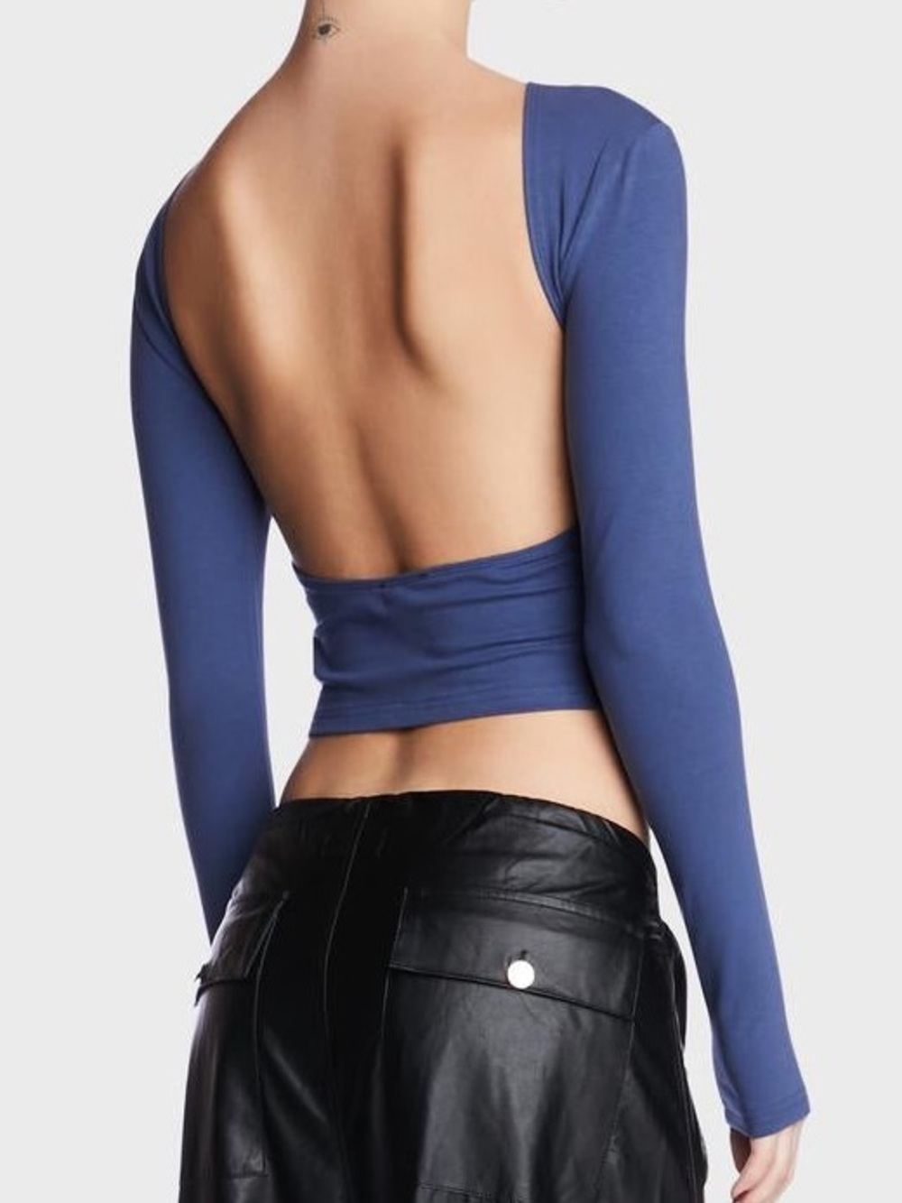 Edikted Haven Open Back Crop Top